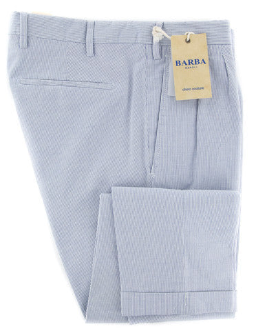 Barba Napoli Light Blue Pants