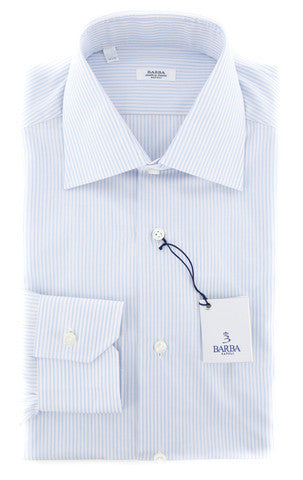 Barba Napoli Light Blue Shirt - Slim