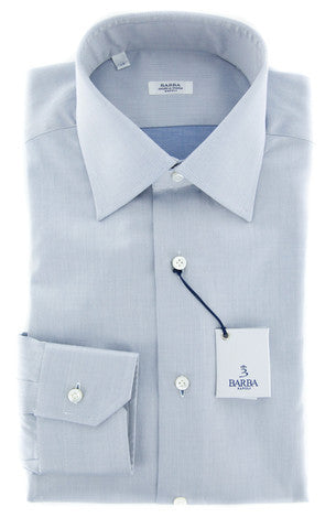 Barba Napoli Light Blue Shirt - Slim