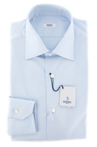 Barba Napoli Light Blue Shirt - Slim
