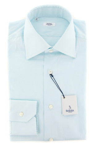 Barba Napoli Light Blue Shirt - Slim