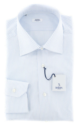 Barba Napoli Light Blue Shirt - Slim