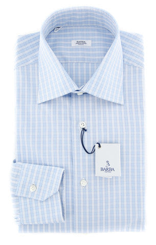 Barba Napoli Light Blue Shirt - Slim