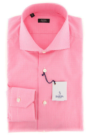 Barba Napoli Pink Shirt - Extra Slim