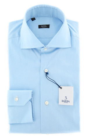 Barba Napoli Light Blue Shirt - Extra Slim