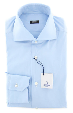 Barba Napoli Light Blue Shirt - Extra Slim