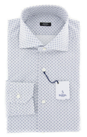 Barba Napoli Blue Shirt - Extra Slim