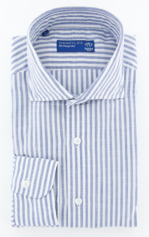 Barba Napoli Blue Shirt - Extra Slim