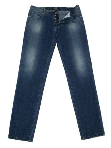 Cesare Attolini Denim Blue Jeans - Extra Slim