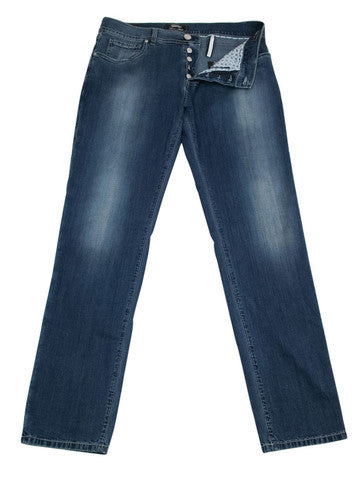 Cesare Attolini Denim Blue Jeans - Extra Slim