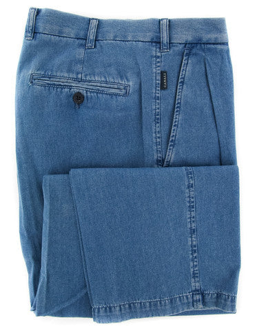 Canali Denim Blue Jeans - Slim
