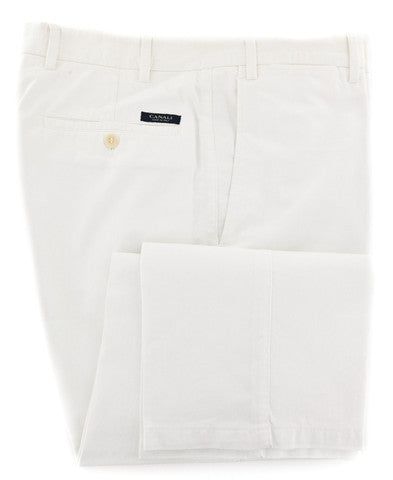 Canali White Pants