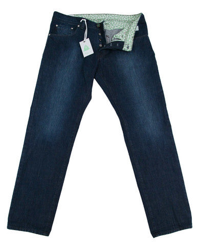 Finamore Napoli Denim Blue Jeans - Slim