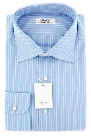 Fray Light Blue Shirt - Slim