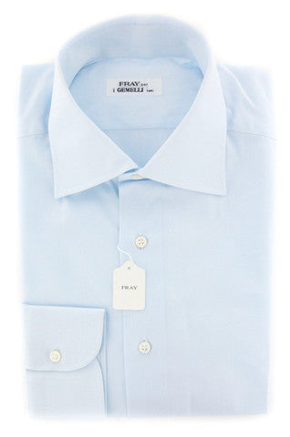 Fray Light Blue Shirt - Slim