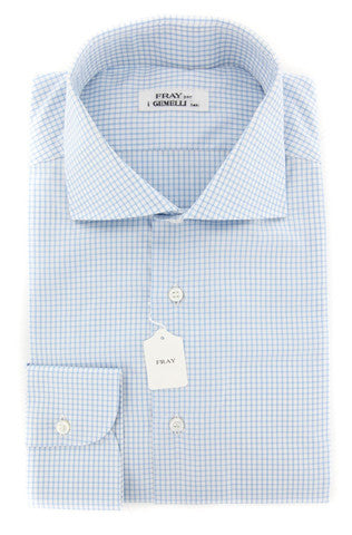 Fray Light Blue Shirt - Slim