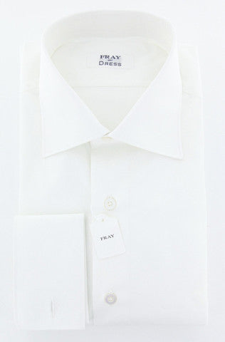 Fray White Shirt - Slim