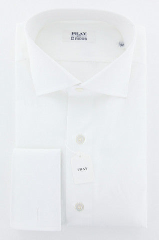 Fray White Shirt - Slim