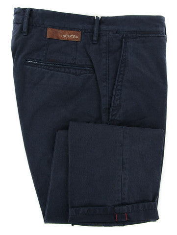 Incotex Navy Blue Pants