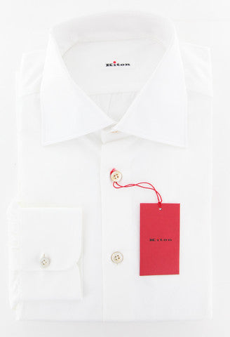 Kiton White Shirt - Slim