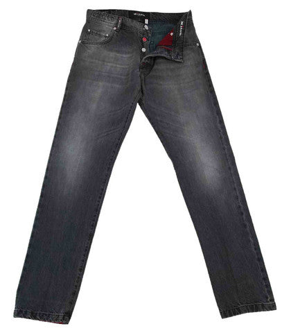 Kiton Black Jeans - Slim
