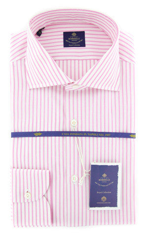 Luigi Borrelli Pink Shirt - Extra Slim