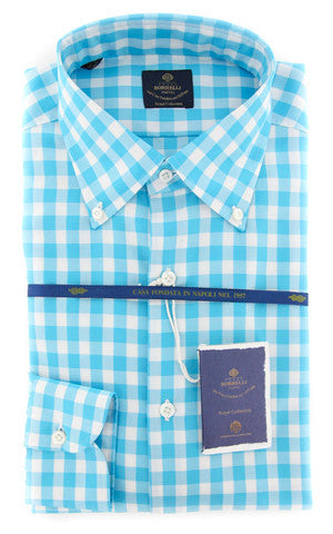 Luigi Borrelli Light Blue Shirt - Extra Slim
